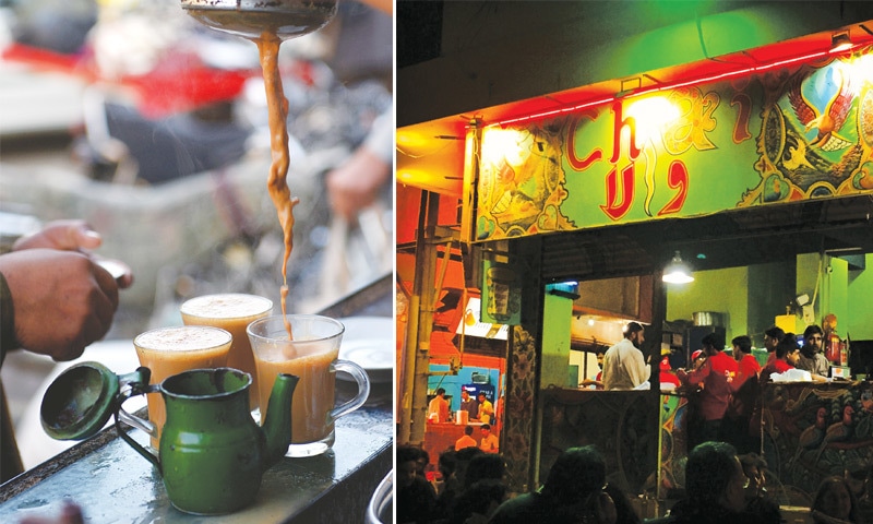 Chai at the Dhabas